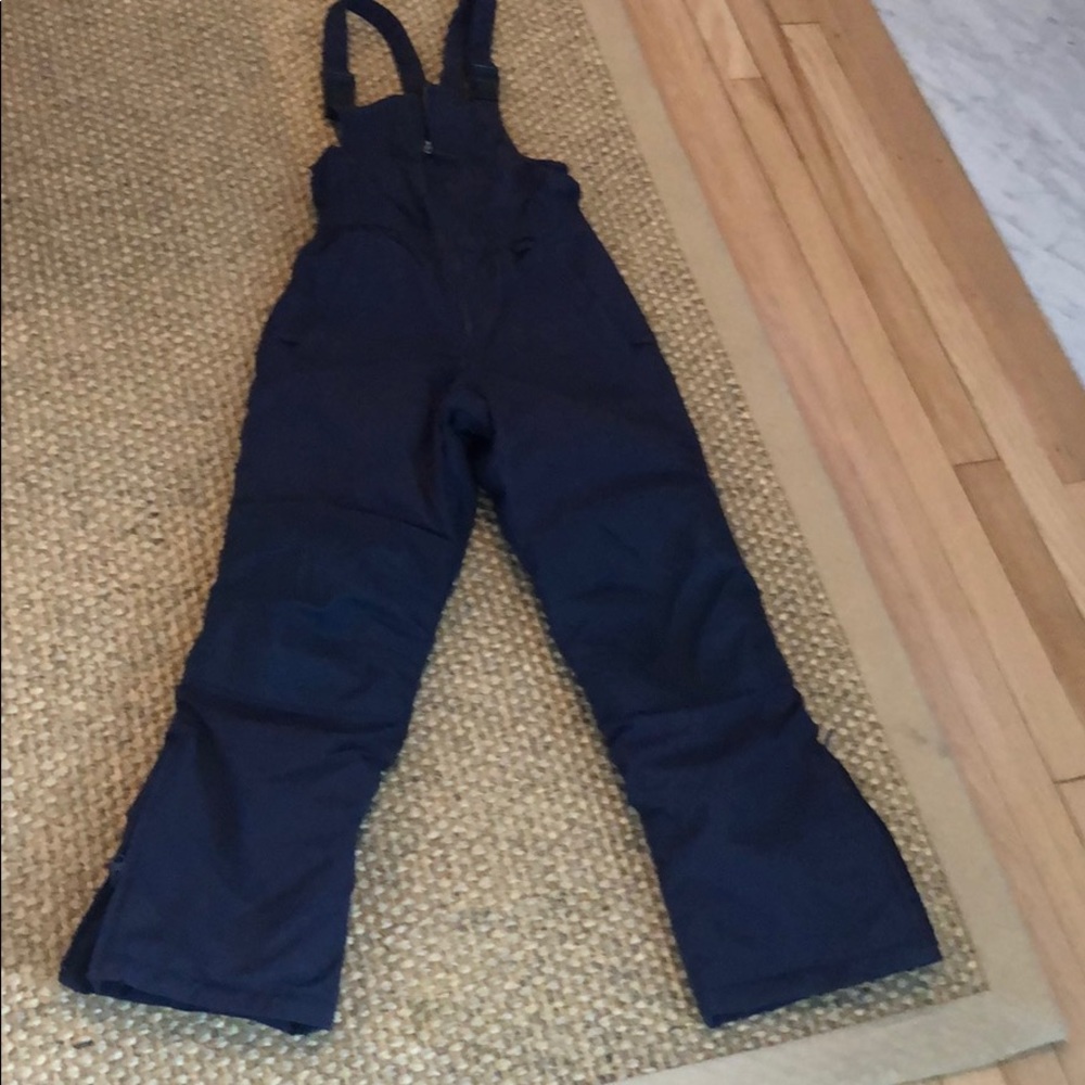 Lands End Bib snow pants, navy